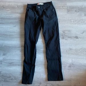Boys Levi’s Black Jeans 511 Slim Cut
